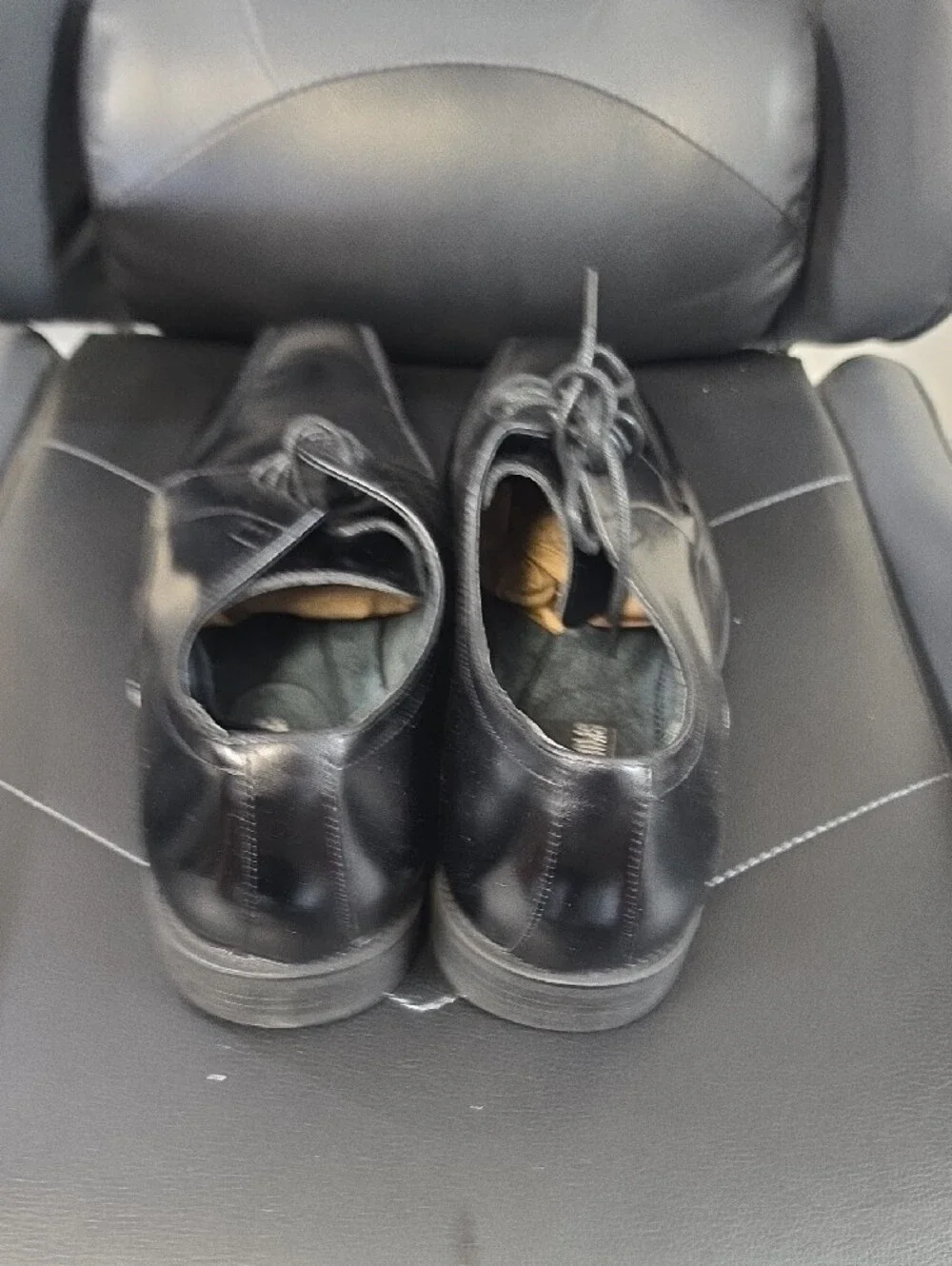 Stacy Adams Men's Black Patent Lace-Up Oxfords